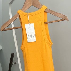 Brand new Zara yellow dress